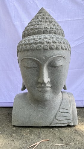 BUDDHA BUST 100 CM C FRONT